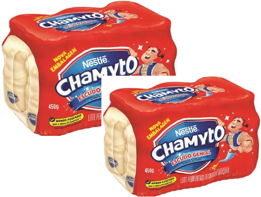 Kit 2 Leite Fermentado 450g Chamyto