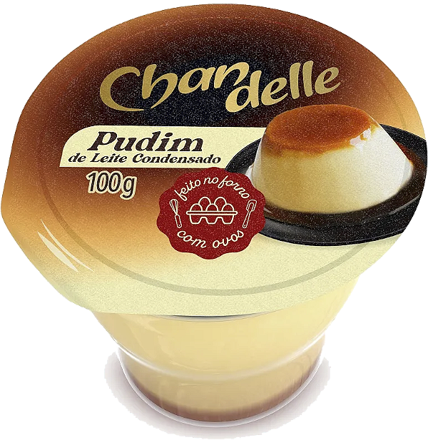 Pudim De Leite Condensado 100g Chandelle
