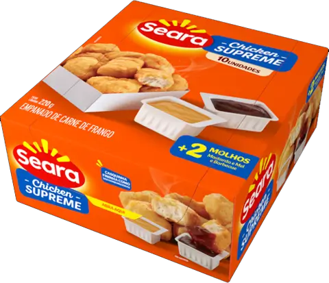 Chicken Supreme Peito De Frango Empanado Netflix 269g Seara