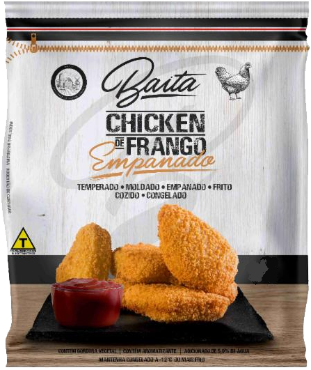 Chicken De Frango Empanado 700g Baita