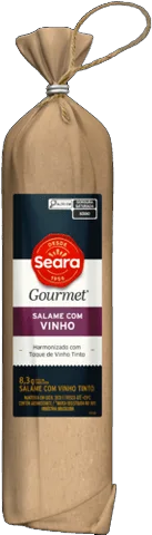Salame Com Vinho Peça 160g Seara Gourmet