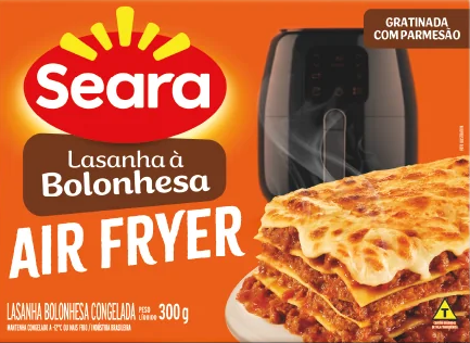 Lasanha à Bolonhesa Air Fryer 300g Seara