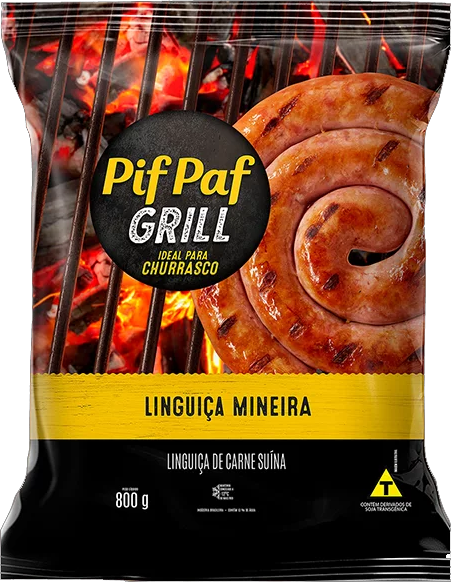 Linguiça Mineira 800g Pif Paf