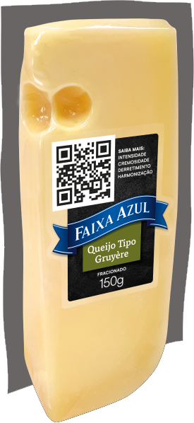 Queijo Gruyere Pedaço 150g Faixa Azul