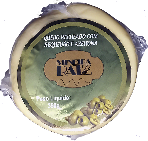 Queijo Trufado Requeijão Com Azeitona 350 Mineira Raiz