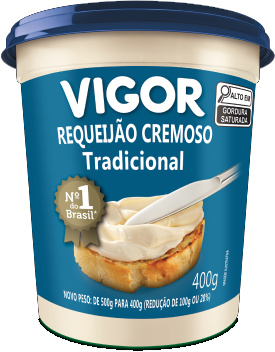 Requeijão Tradicional 400g Vigor