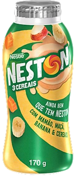 Garrafinha Iogurte Vitamina De Frutas 170g Neston