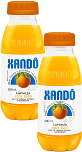 Kit 2 Suco De Laranja 300ml Xandô