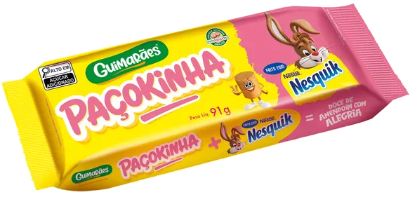 Paçokinha Rolha Nesquik 91g Guimarães