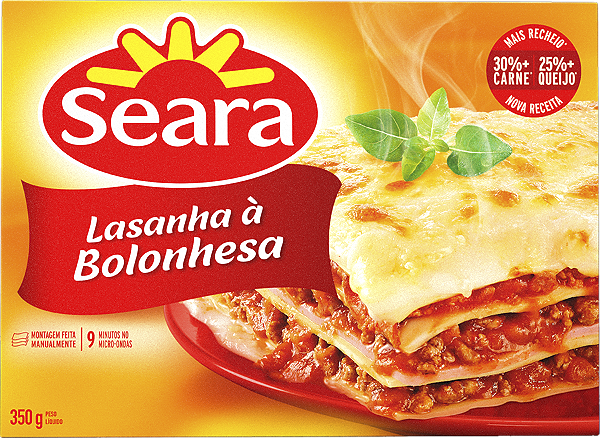 Lasanha Bolonhesa 350g Seara