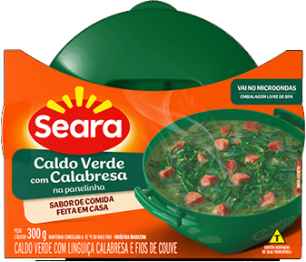 Caldo Verde Com Calabresa Panelinha 300g Seara