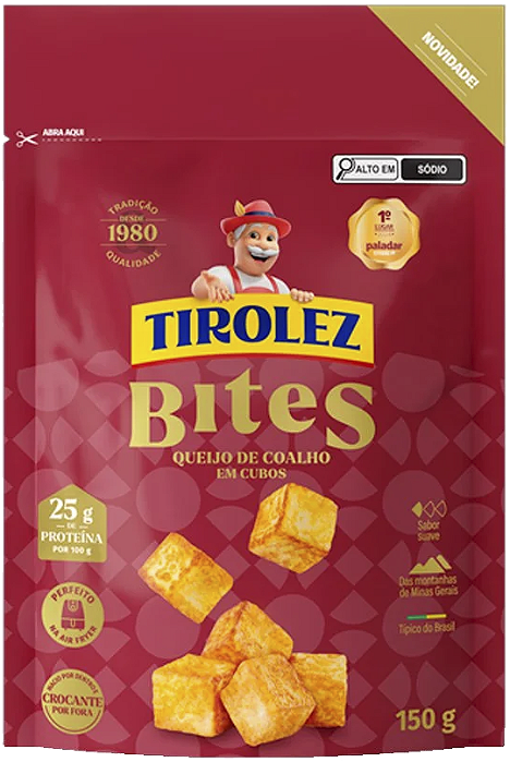 Queijo De Coalho Bites 150g Tirolez