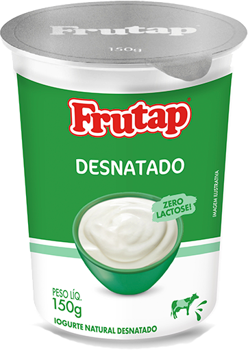 Iogurte Integral Desnatado 150g Frutap