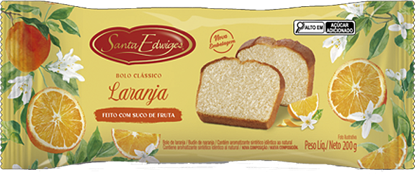 Bolo De Laranja 200g Santa Edwiges