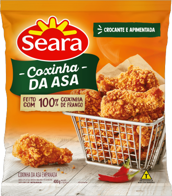 Coxinha Da Asa Empanada Apimentada 400g Seara