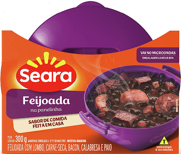 Feijoada Com Calabresa Panelinha 300g Seara