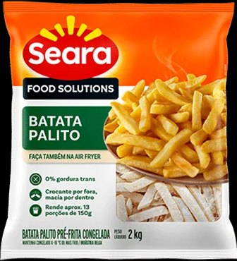 Batata Palito Congelada 2,00Kg Seara