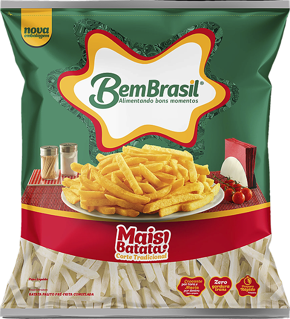 Mais Batata Palito Congelada 700g Bem Brasil