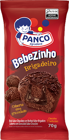 Bolinho Bebezinho Brigadeiro 70g Panco