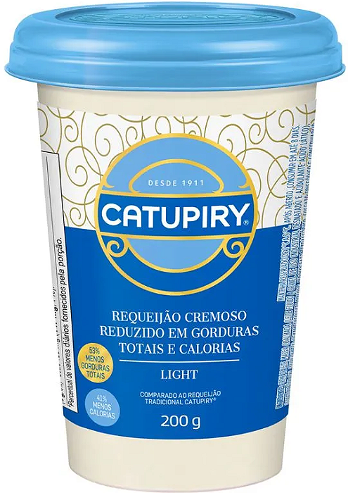 Requeijão Cremoso Ligth 200g Catupiry