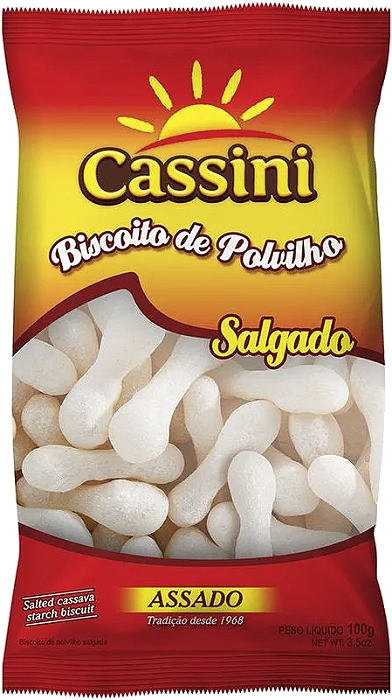 Biscoito De Polvilho Salgado 100g Cassini