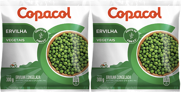 Kit 2 Ervilha Congelada 300g Copacol