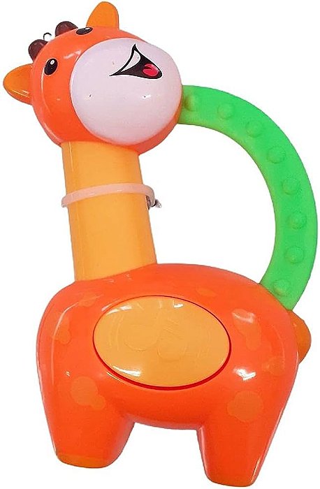 CHOCALHO DIVERTIDO DE PLASTICO GIRAFA 9704 EC ST