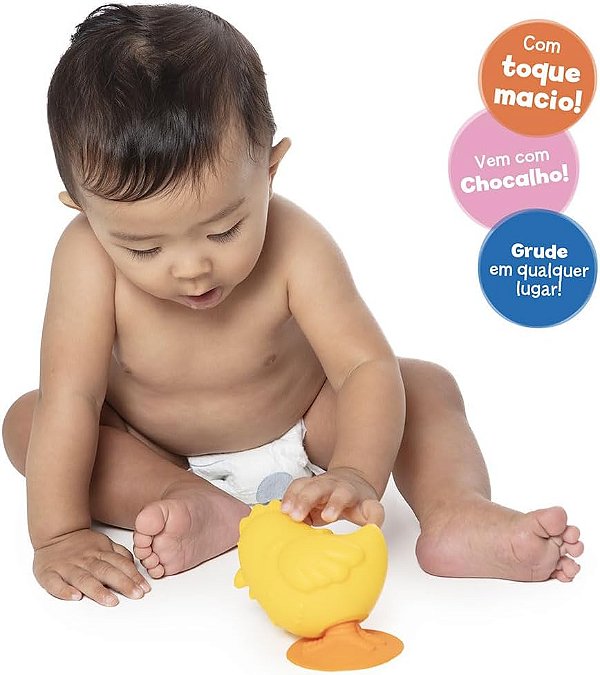 TEIMOSINHA - BRINQUEDO COM CHOCALHO EC ST