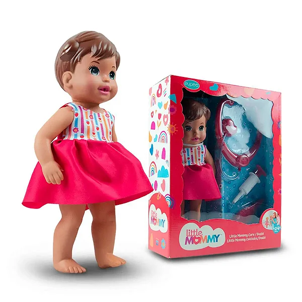 BONECA LITTLE MOMMY DODOI MORENA EC ST