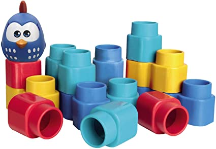 FOFO BLOCOS 15 PEÇAS GALINHA PINTADINHA MINI EC ST