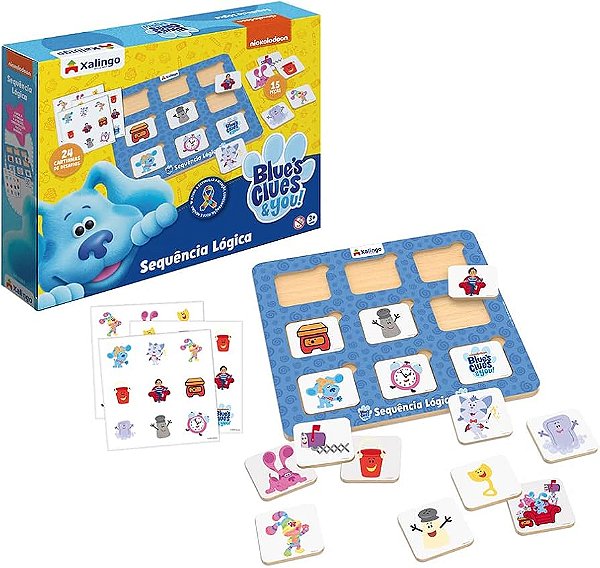 SEQUÊNCIA LÓGICA BLUES CLUES EC ST