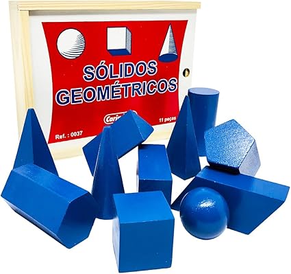 SÓLIDOS GEOMÉTRICOS C/11 PÇS CARIMBRAS EC ST EC1