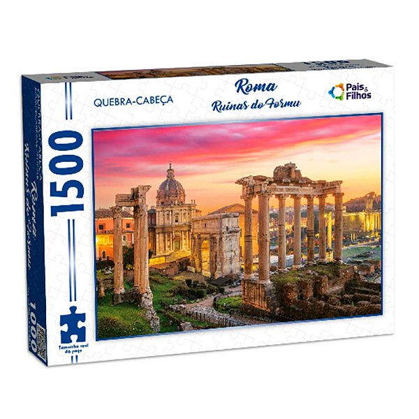 Q. CABECA 1500 PCS - ROMA RUINAS DO FORUM EC ST