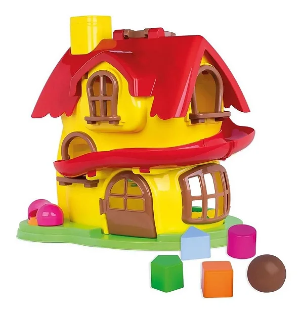 BRINQUEDO CASA DA MASHA COM ATIVIDADES
