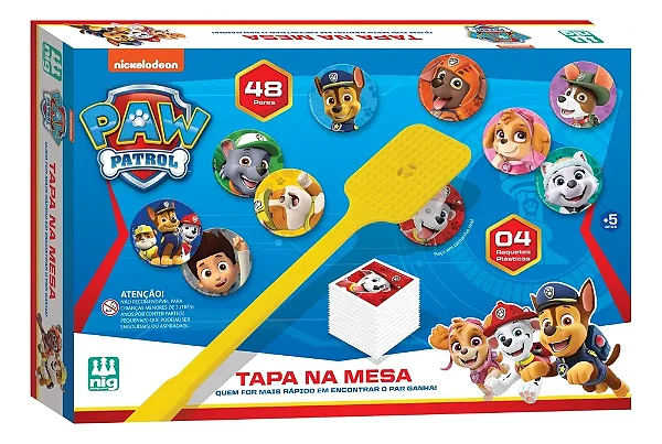 JOGO TAPA NA MESA - PATRULHA CANINA
