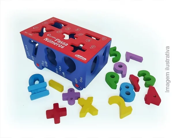 CARRINHO PASSA NUMEROS CARIMBRAS