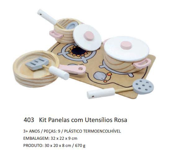 KIT PANELA 9 PEÇAS NEWART REF 403