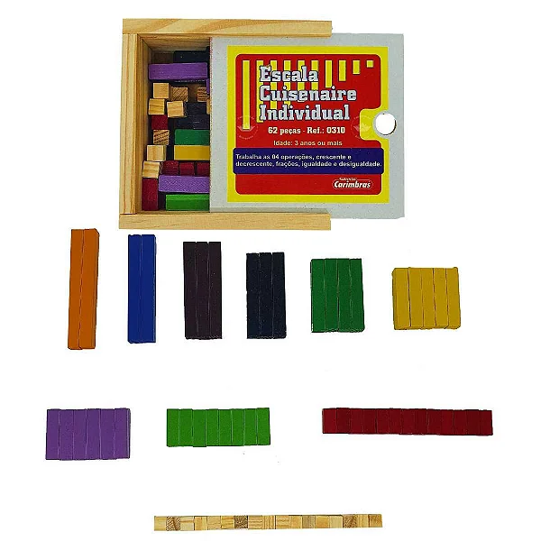 ESCALA CUISENAIRE INDIVIDUAL REF.0310 EC1