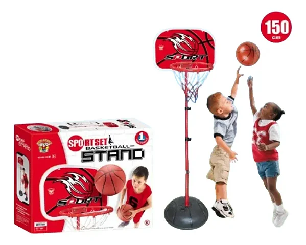 BRINQUEDO EM PLASTICO KIT BASQUETE - TAM: 28,0 X 25,0 X 10,0 CM
