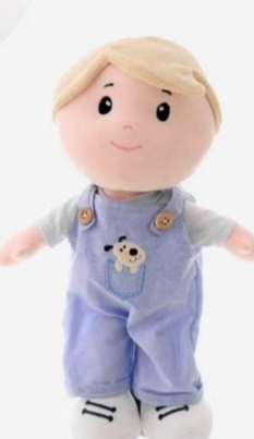 BONECO DE PANO GAEL - ZIP