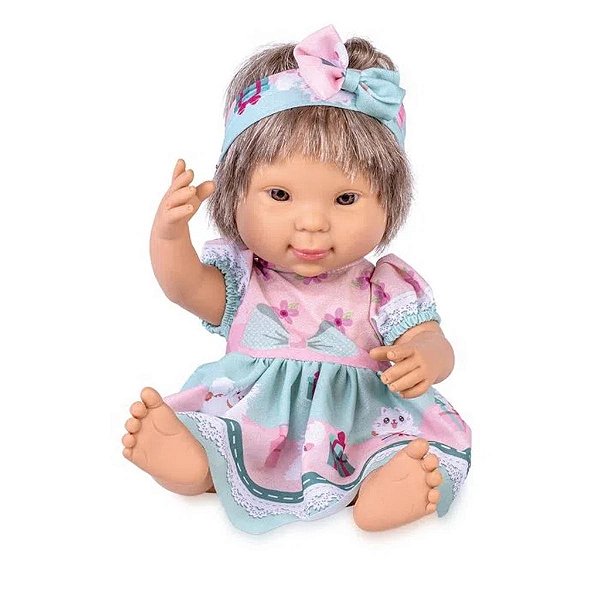 BONECO COLEÇÃO DOWN MENINA LOIRA