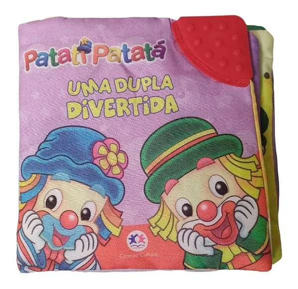 LIVRO DE TECIDO PATATI PATATA UMA DUPLA DIVERTIDA