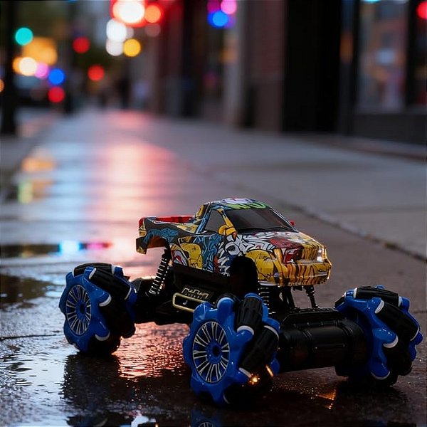 CARRINHO DE CONTROLE REMOTO 7 FUNCOES 360 DRAXX WELLMIX