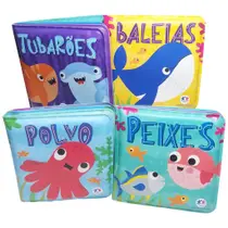 LIVRO Tubaroes e Polvo