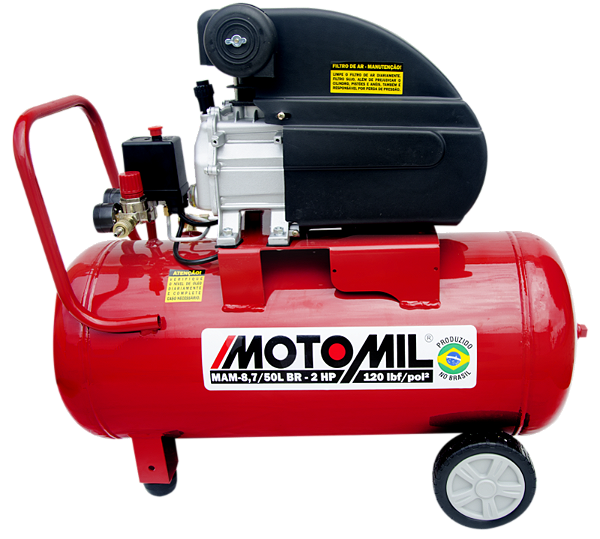 Motocompressor RMAM-8,7/50BR 120LBS 2HP 220V GMEG - MOTOMIL