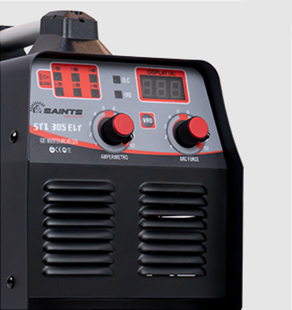 Inversora de Solda Retificador STX 305ELT Monofásico/Trifásico - SAINTS