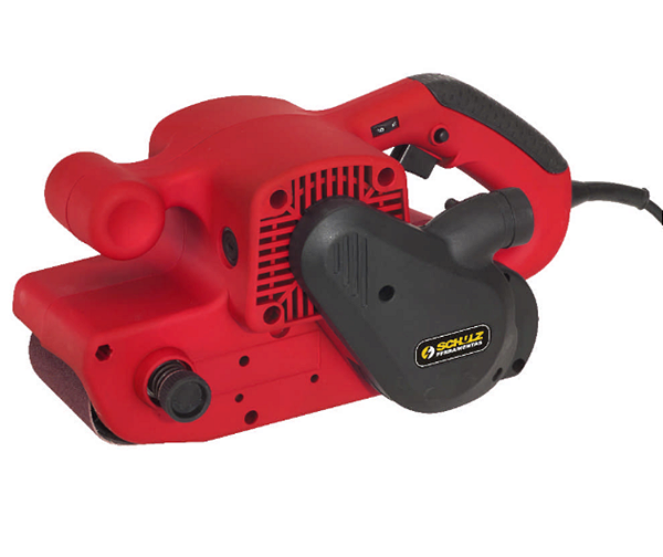 Compre Lixadeira de Cinta Elétrica Manual 900W 127V 76x533mm - SCHULZ