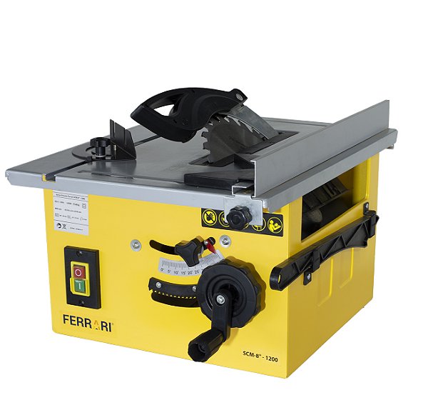 Compre Serra Circular 8" SCM-1200 127V para Madeira - FERRARI