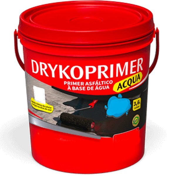 Drykoprimer Acqua 3,6L – Primer Impermeabilizante Fácil - DRYKO IMPERMEABILIZANTES
