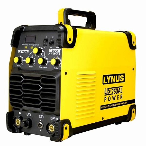 Inversora de Solda TIG Alumínio 250A 220V Power LIS LYNUS